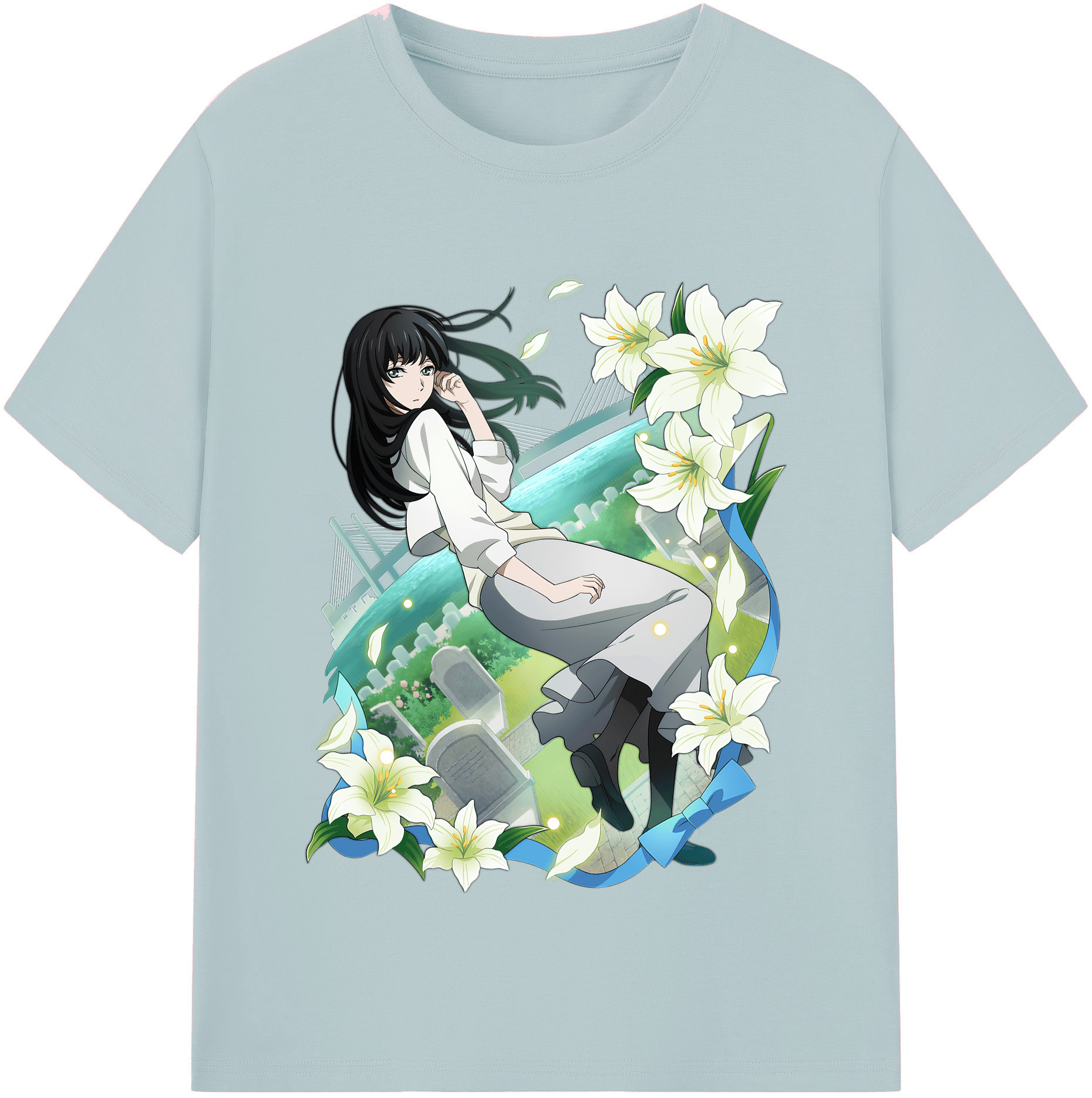 （画像用） 文豪ストレイドッグス Bungo Stray Dogs 綿100％半袖Tシャツ（フロントプリント）